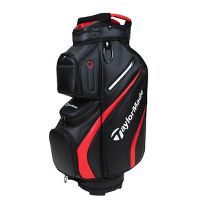 Taylormade TM21 Deluxe Cartbag Zwart Rood