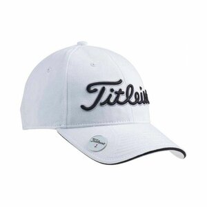 Titleist Ball Marker Cap Wit Zwart