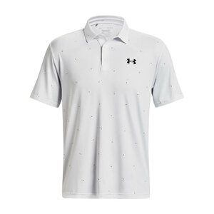 Under Armour Playoff Polo 3.0 print-wit