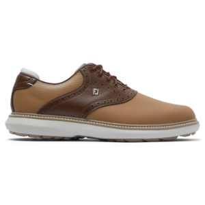 Golfschoenen Footjoy Traditions Beige Bruin