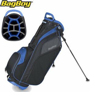 BagBoy Standbag Go Lite Hybrid Zwart Kobalt