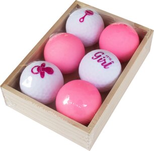 Golfballen Gift Set It's a Girl