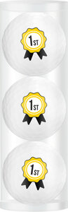 Golf Balls Gift Set 1st Prize 3 Balls