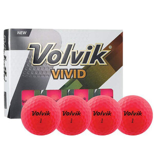 Volvik Vivid Golfballen Pink