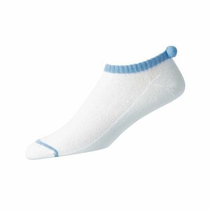 Footjoy Dames Golfsokken Pompom Blue 37-40