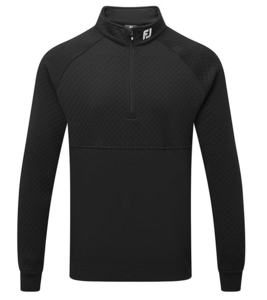 Footjoy Jacquard Thermal Cout Heren Midlayer Black