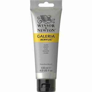 Galeria 120ml 617 Acrylverf Metallic Silver