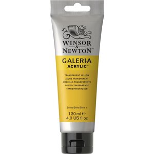 Galeria 120ml 653 Acrylverf Transparent Yellow