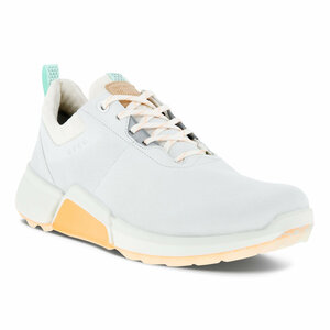 Ecco M Golf Biom H4 White Eggshell Blue