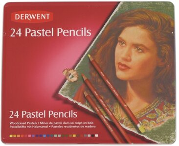 Derwent 24 Pastel potloden