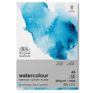 Winsor & Newton Aquarelblok A5 Gelijmd