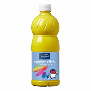 L&amp;B Plakkaatverf Redimix Primary Yellow 1L