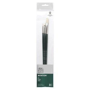 Winsor&Newton Penselen Long Handle 3-pack V.2