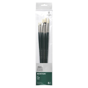 Winsor&Newton Penselen Long Handle 5-pack V.1